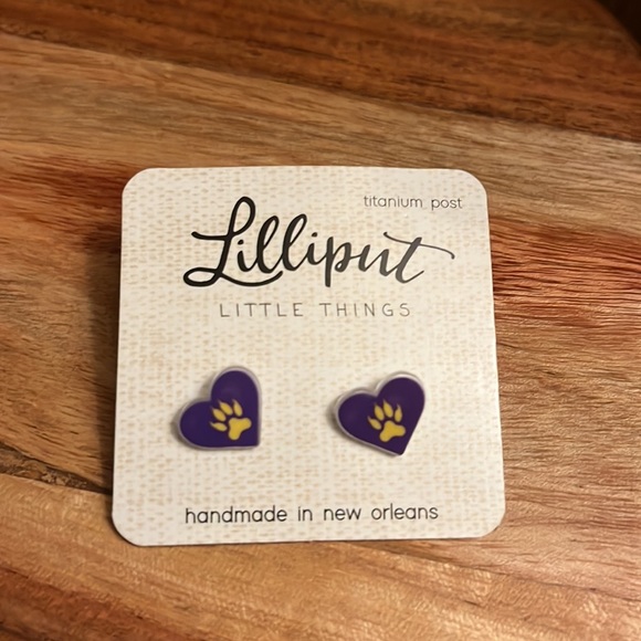 LSU earrings - Picture 2 of 3